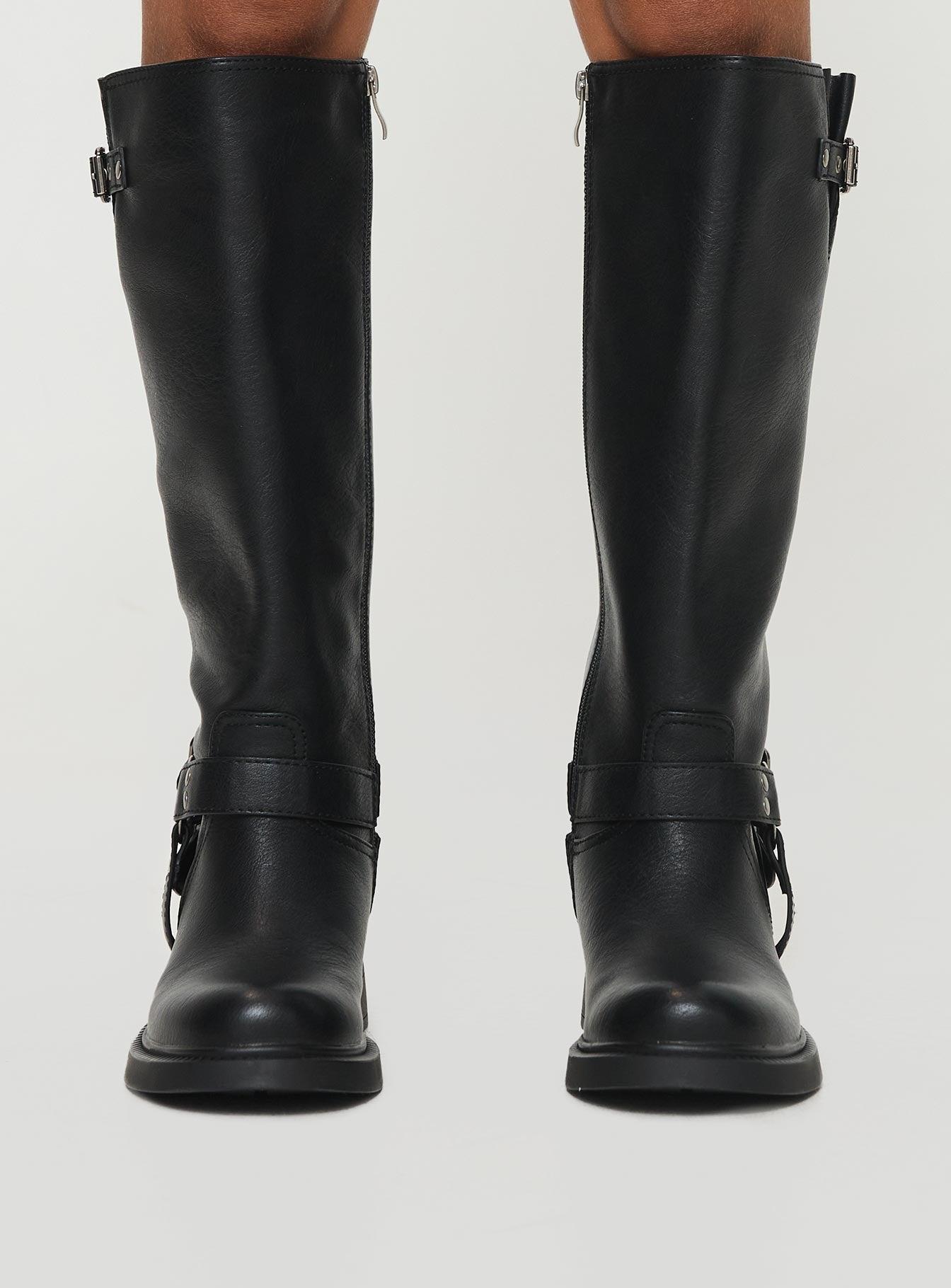 Billini Kaylen Riding Boots Black Product Image