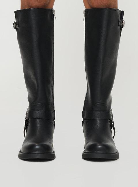 Billini Kaylen Riding Boots Black Product Image