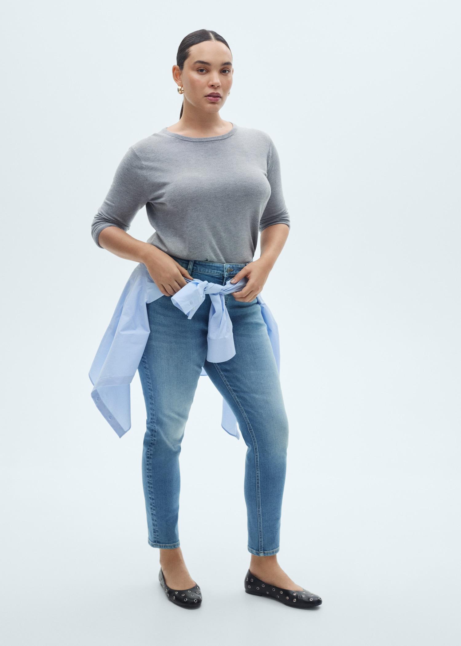 Mid-rise skinny jeans - Women | MANGO USA Product Image