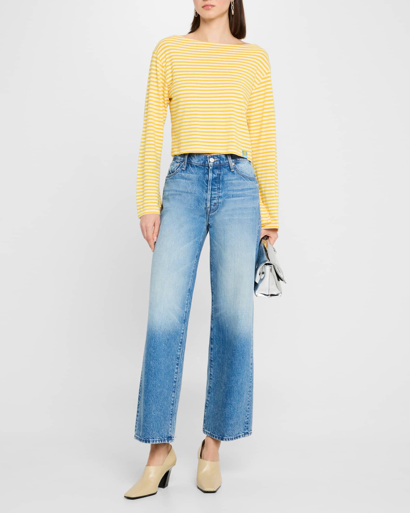 The Skipper Bell Striped Top Product Image