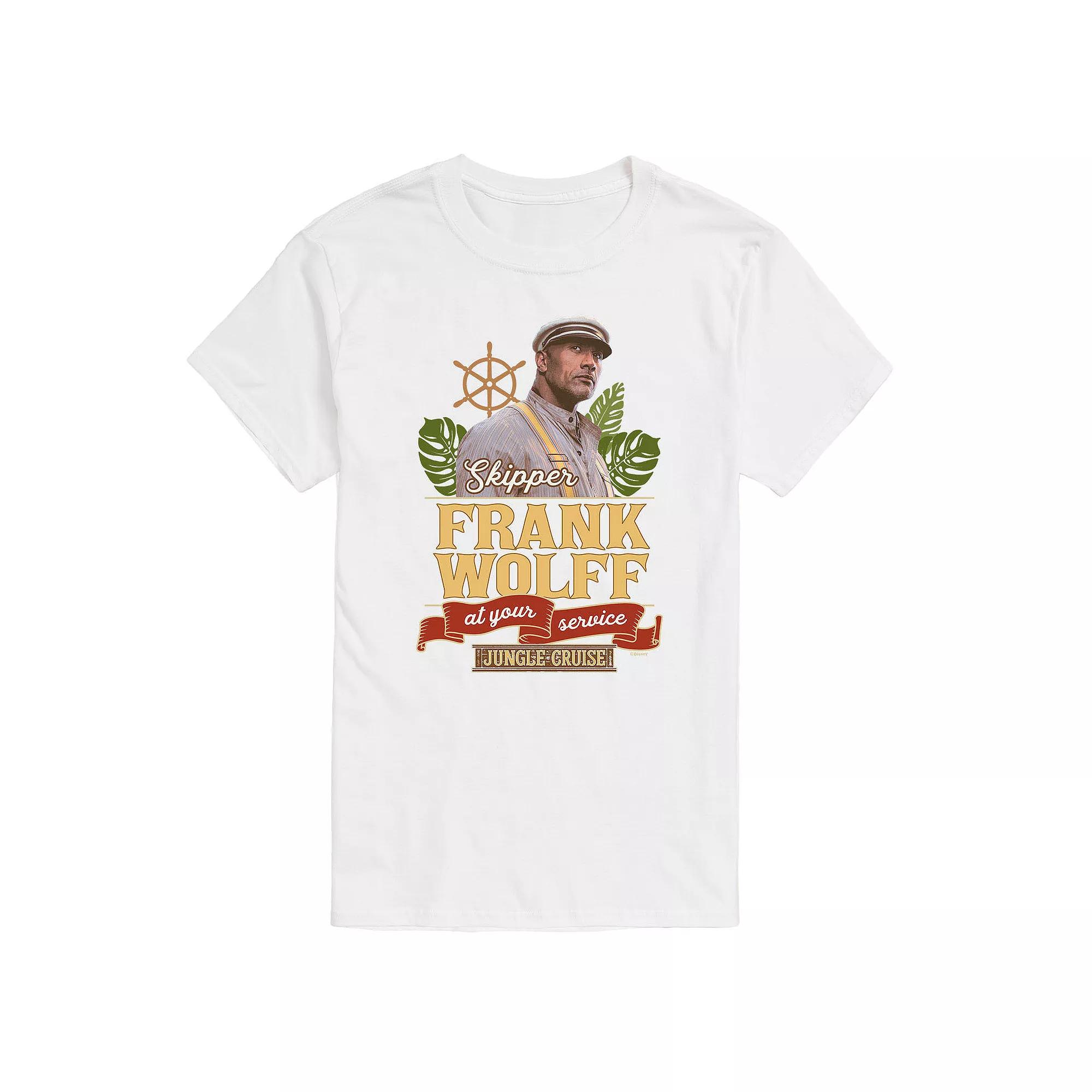 Disney's Jungle Cruise Men's Skipper Frank Wolff Graphic Tee,  Product Image