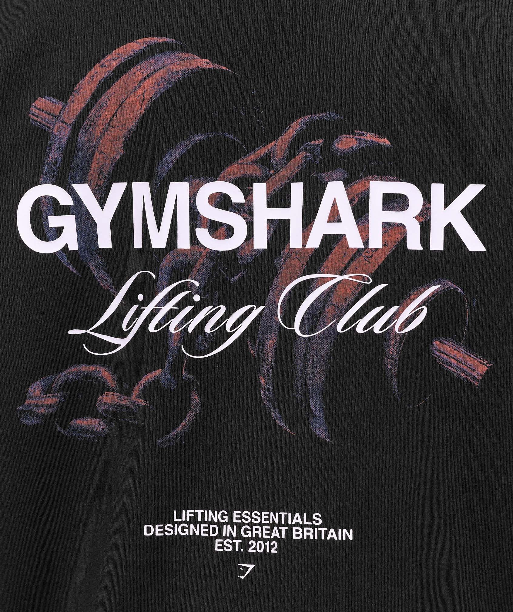 Forged By Iron Graphic Oversized T-Shirt Product Image