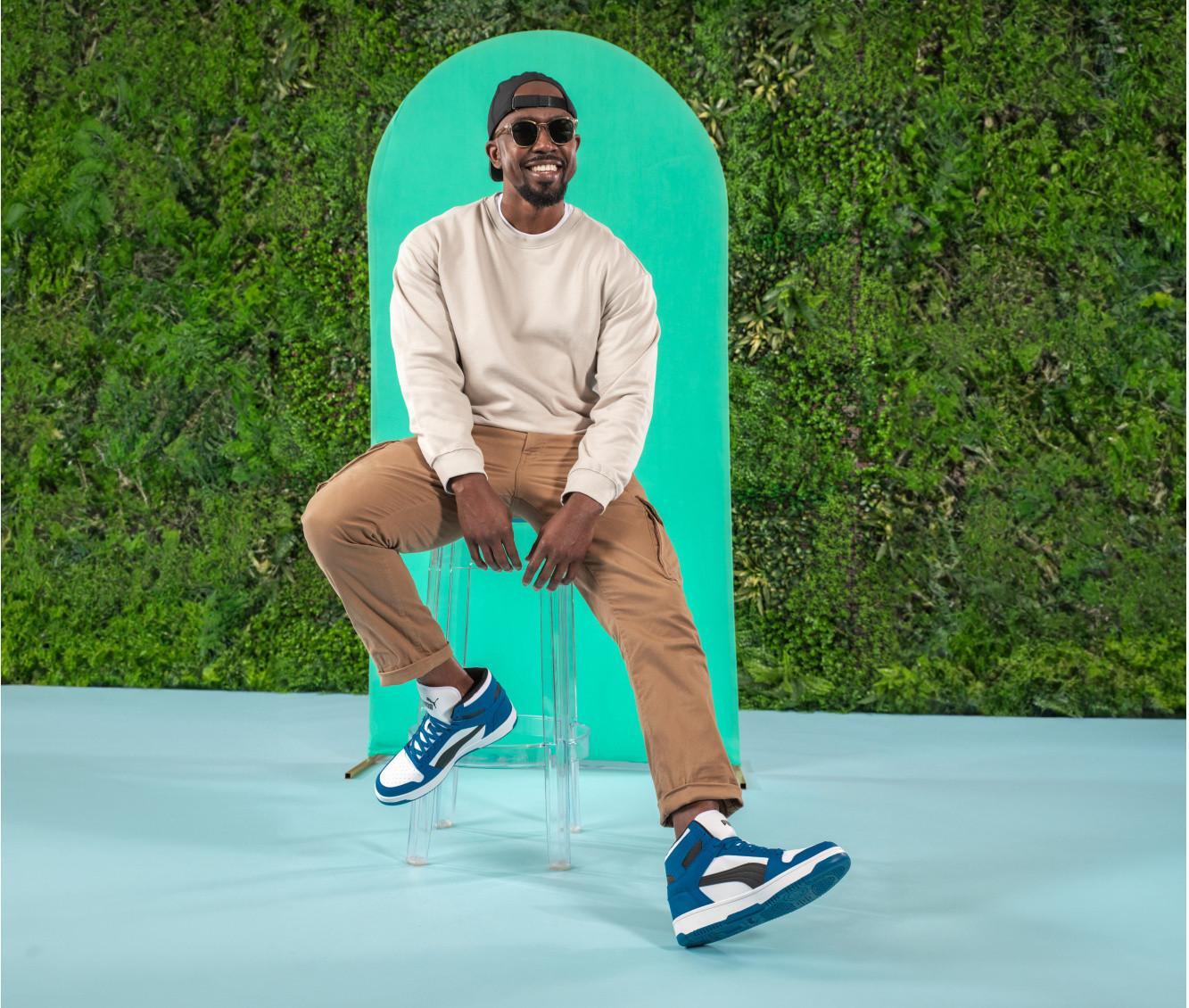 Men's Puma Rebound Layup SL High-Top Sneakers Product Image