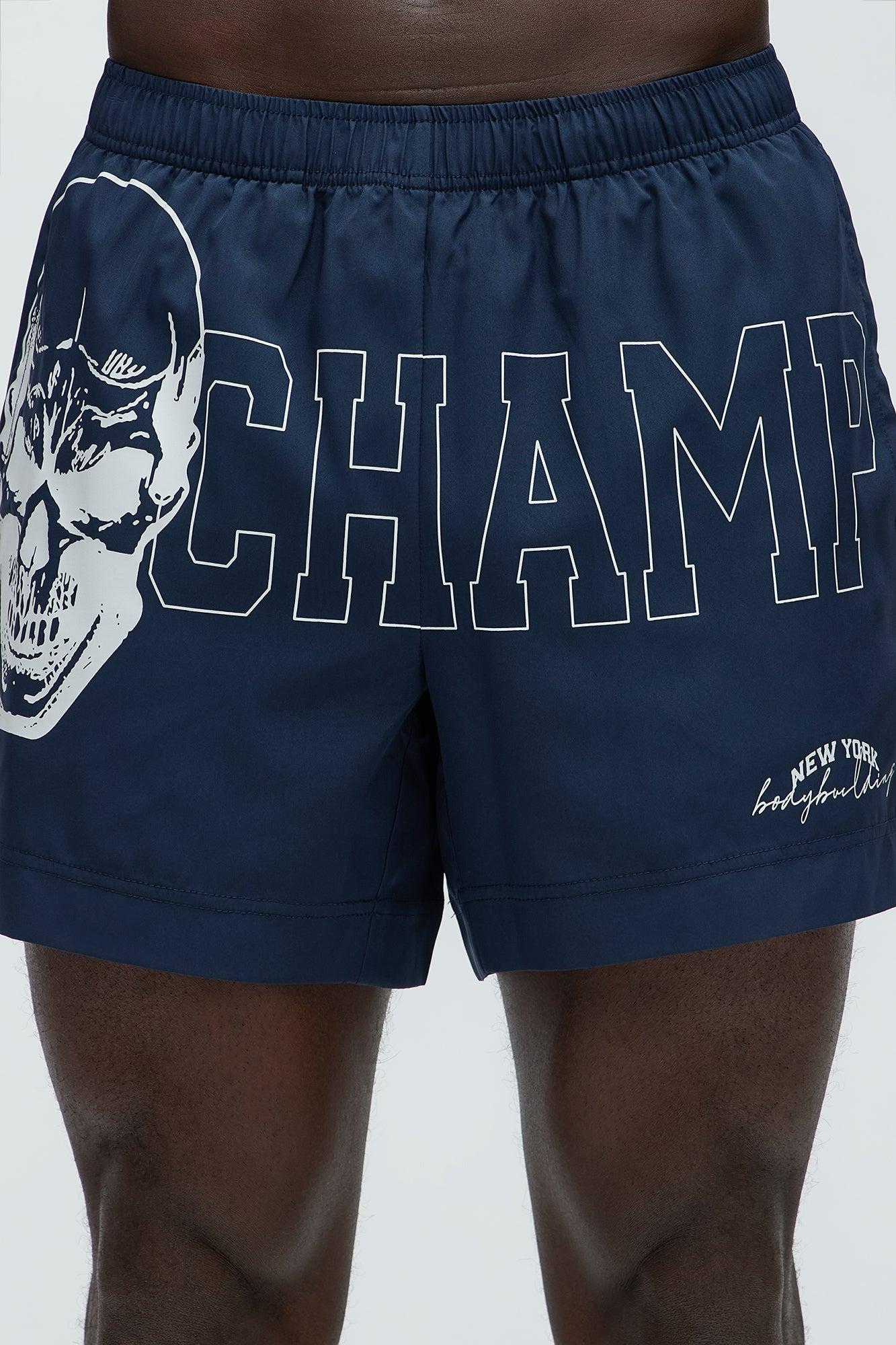 NY Champ Active Mid Short - Navy Product Image