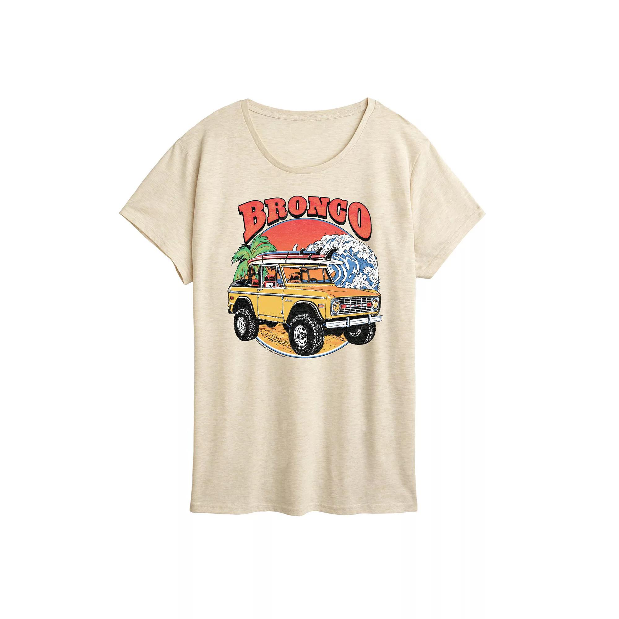 Women's Ford Bronco Beach Graphic Tee,  Product Image