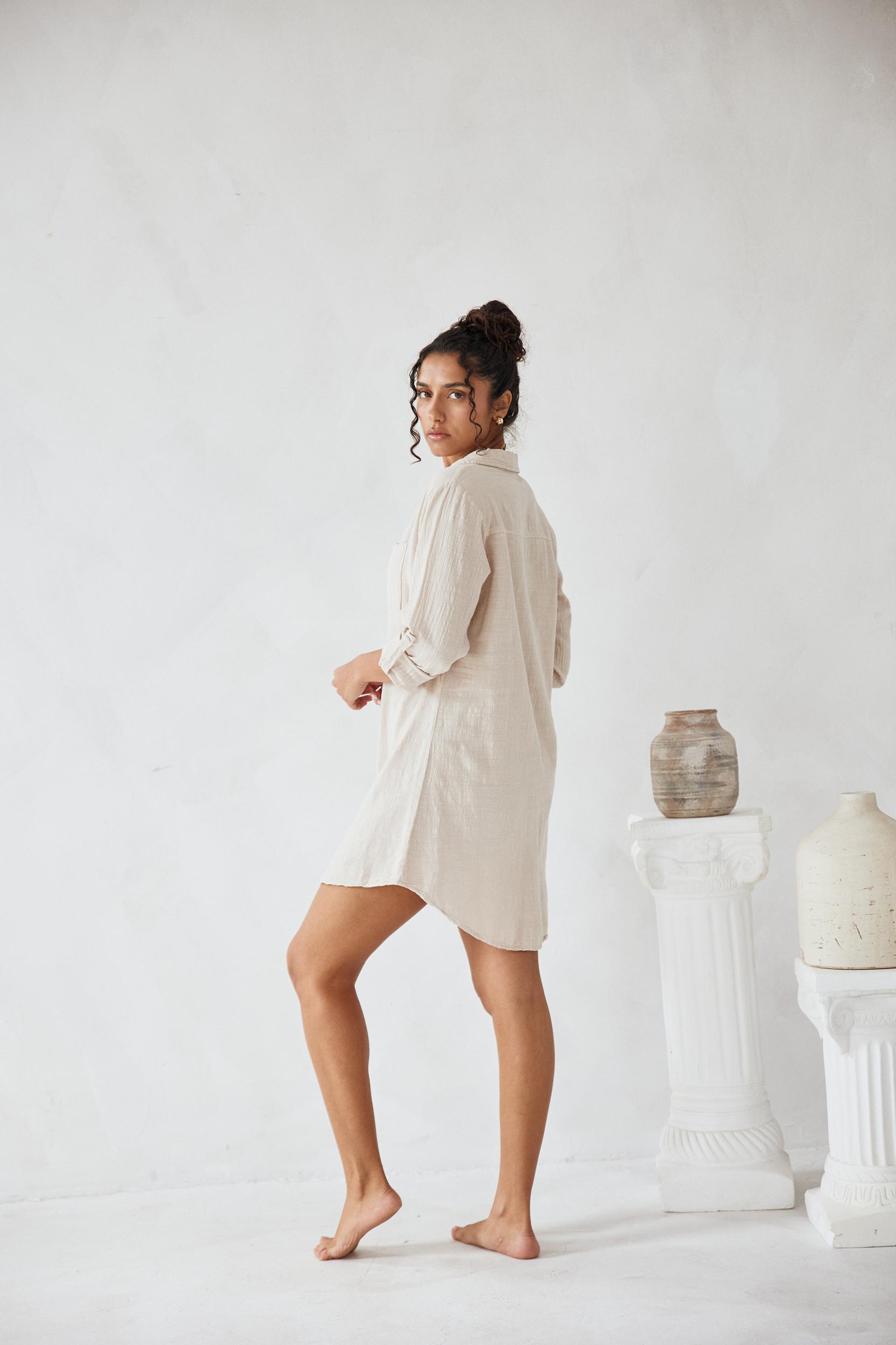 Cabana Shirt Dress Product Image