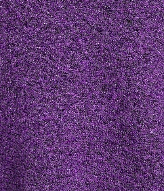 Westbound Petite Size Wool Blend Long Sleeve Crew Neck Sweater Product Image