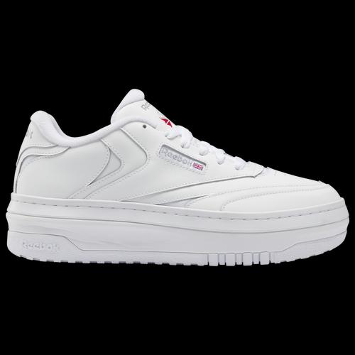 Reebok Womens Reebok Club C Extra - Womens Shoes Pure Grey/White/White Product Image