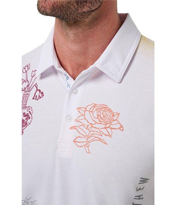 TravisMathew Passport Polo Short Sleeve Polo Shirt Product Image