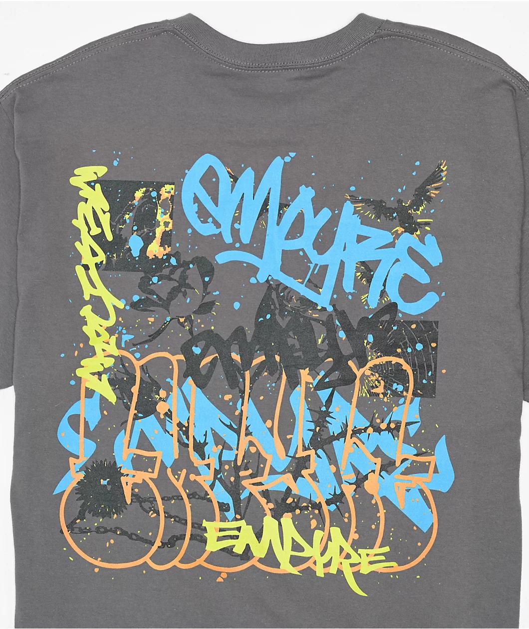 Empyre Vandalism Grey T-Shirt Product Image