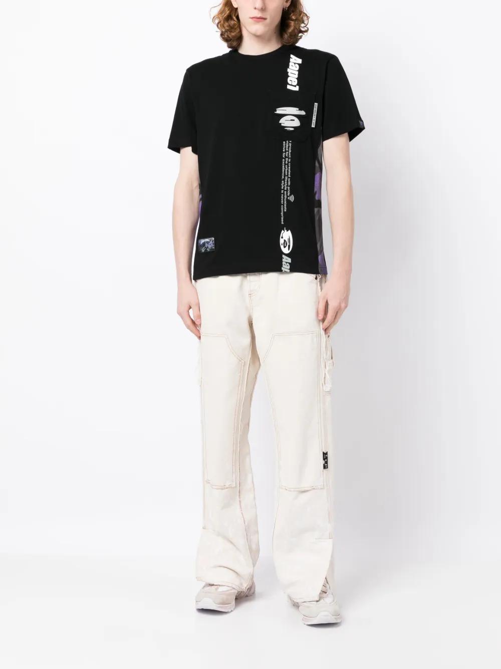 graphic-print cotton T-shirt Product Image