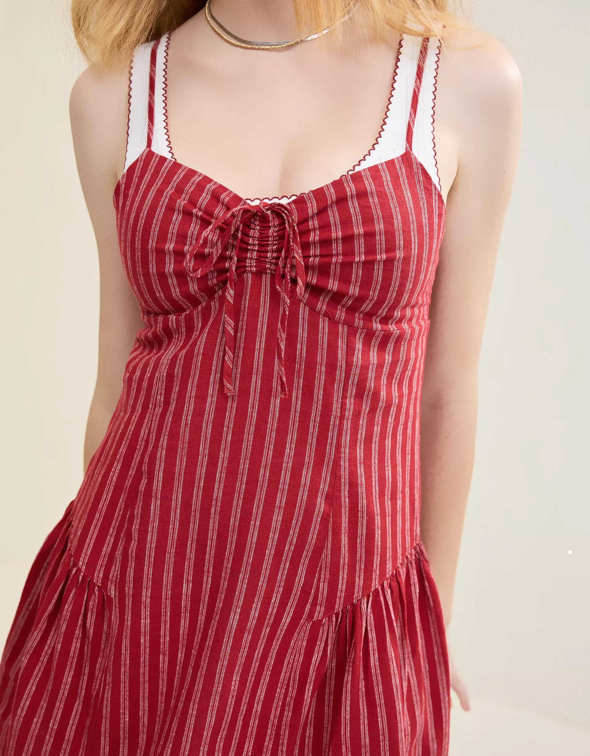 Aerie Ruched Mini Dress Product Image