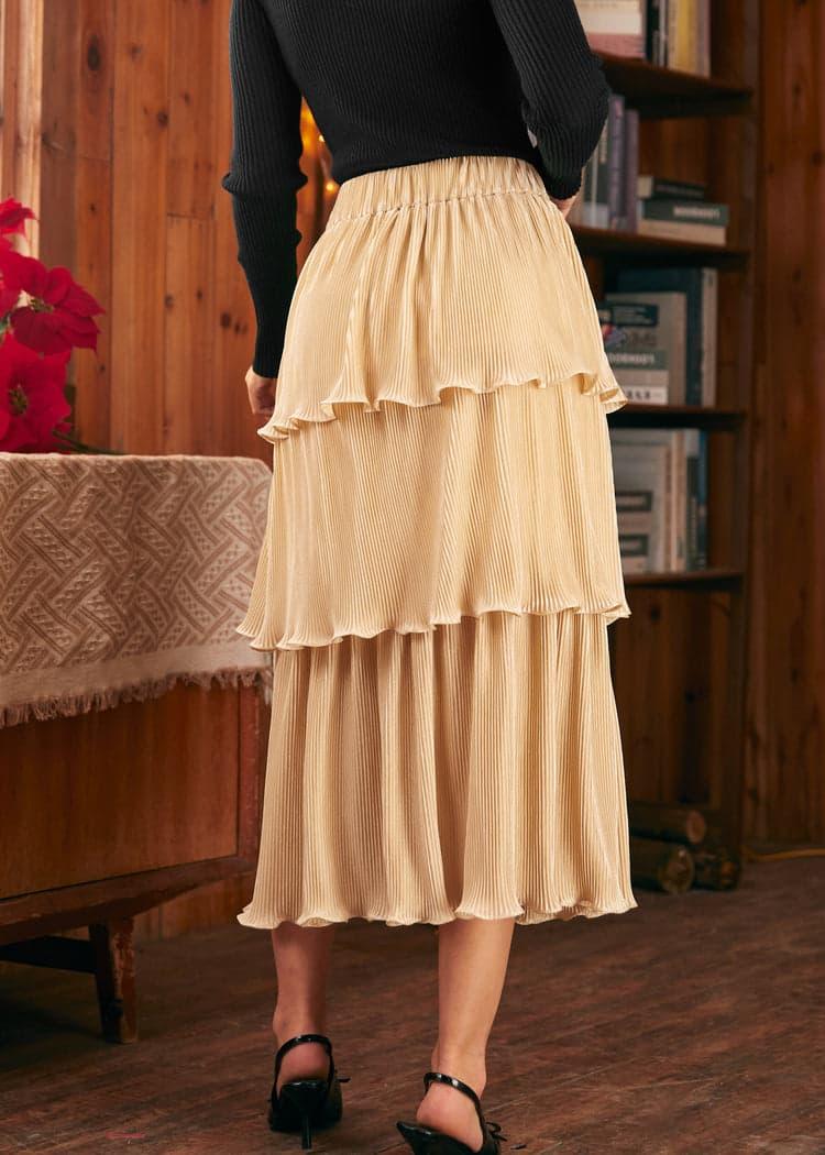 Vintage Tales Tiered Midi Skirt Product Image