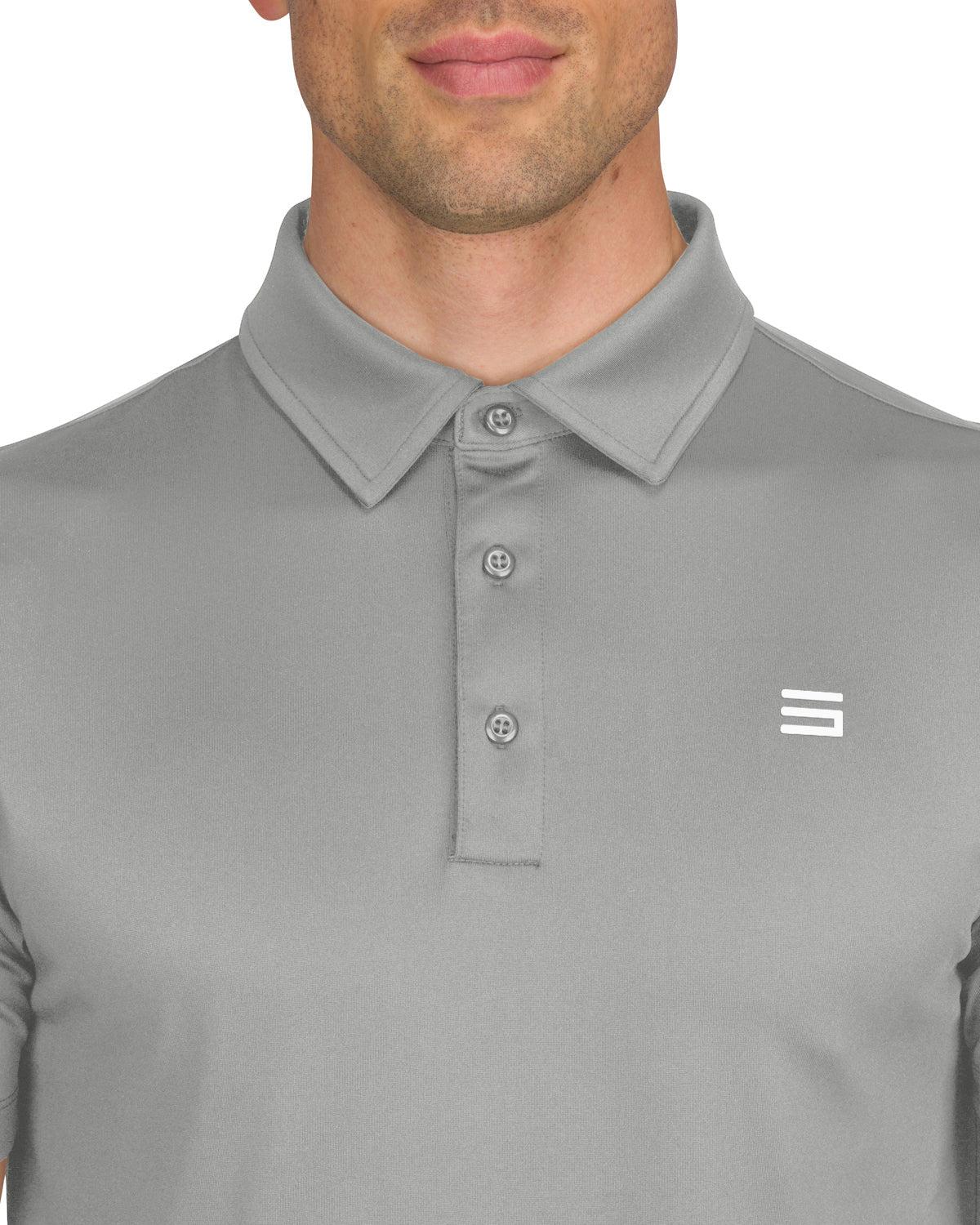 Three Sixty Six Men's Untucked Golf Polo - The Perfect Length Product Image