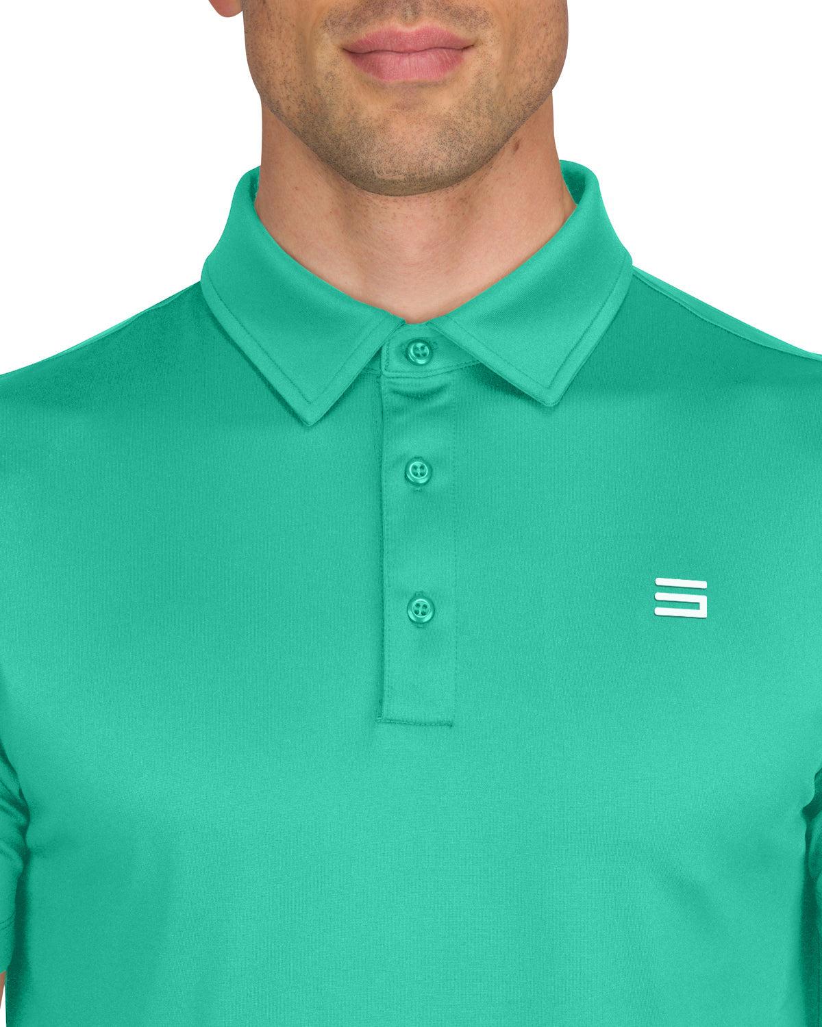 Three Sixty Six Men's Untucked Golf Polo - The Perfect Length Product Image