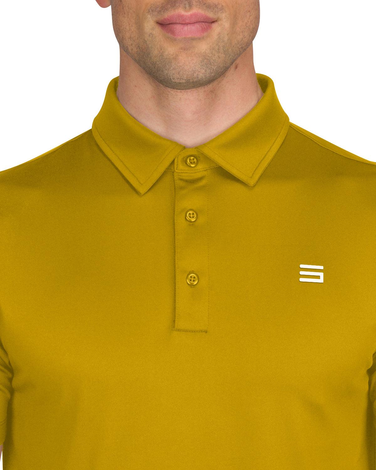 Three Sixty Six Men’s Untucked Golf Polo - The Perfect Length Male Product Image