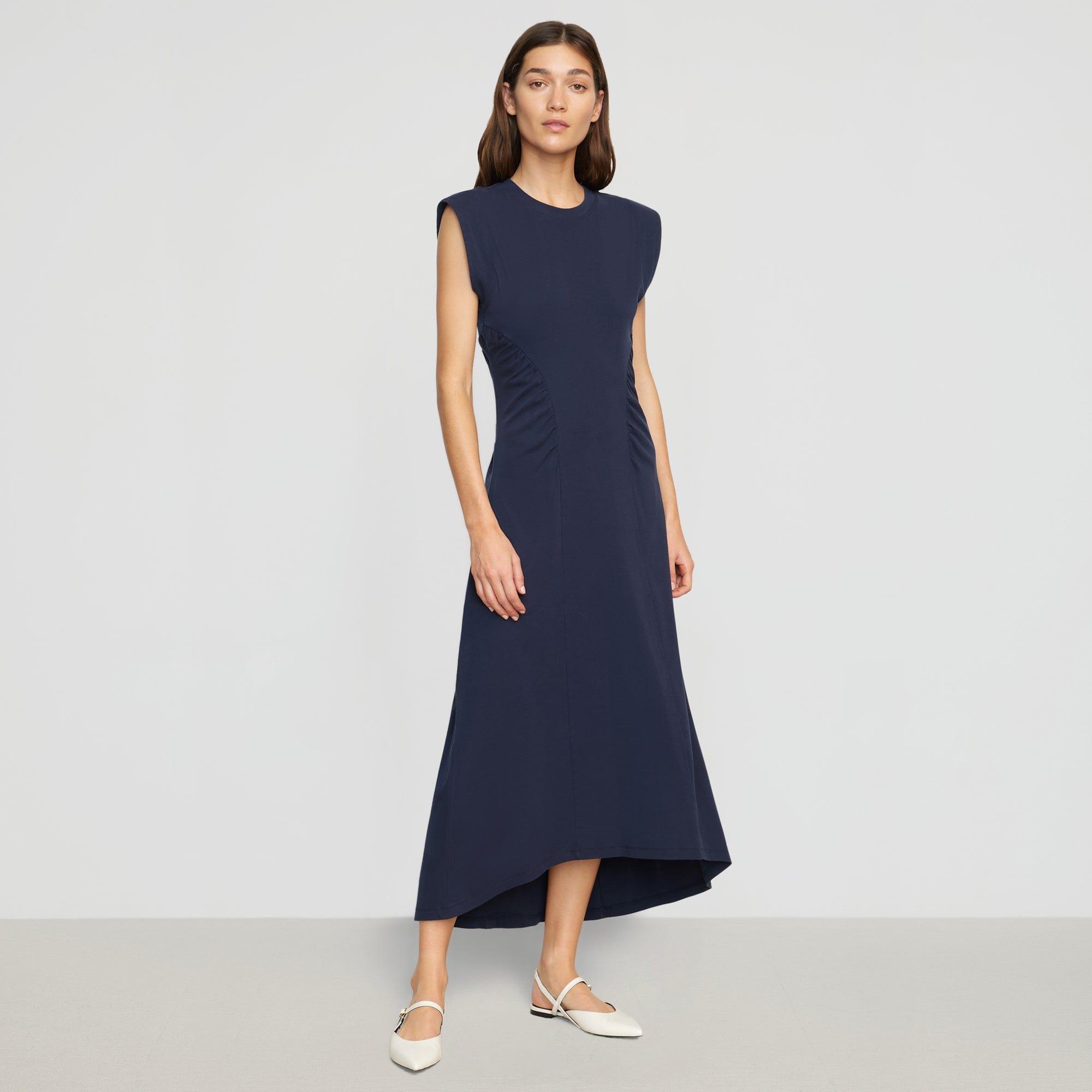 Lenox Side-Ruched Dress Product Image
