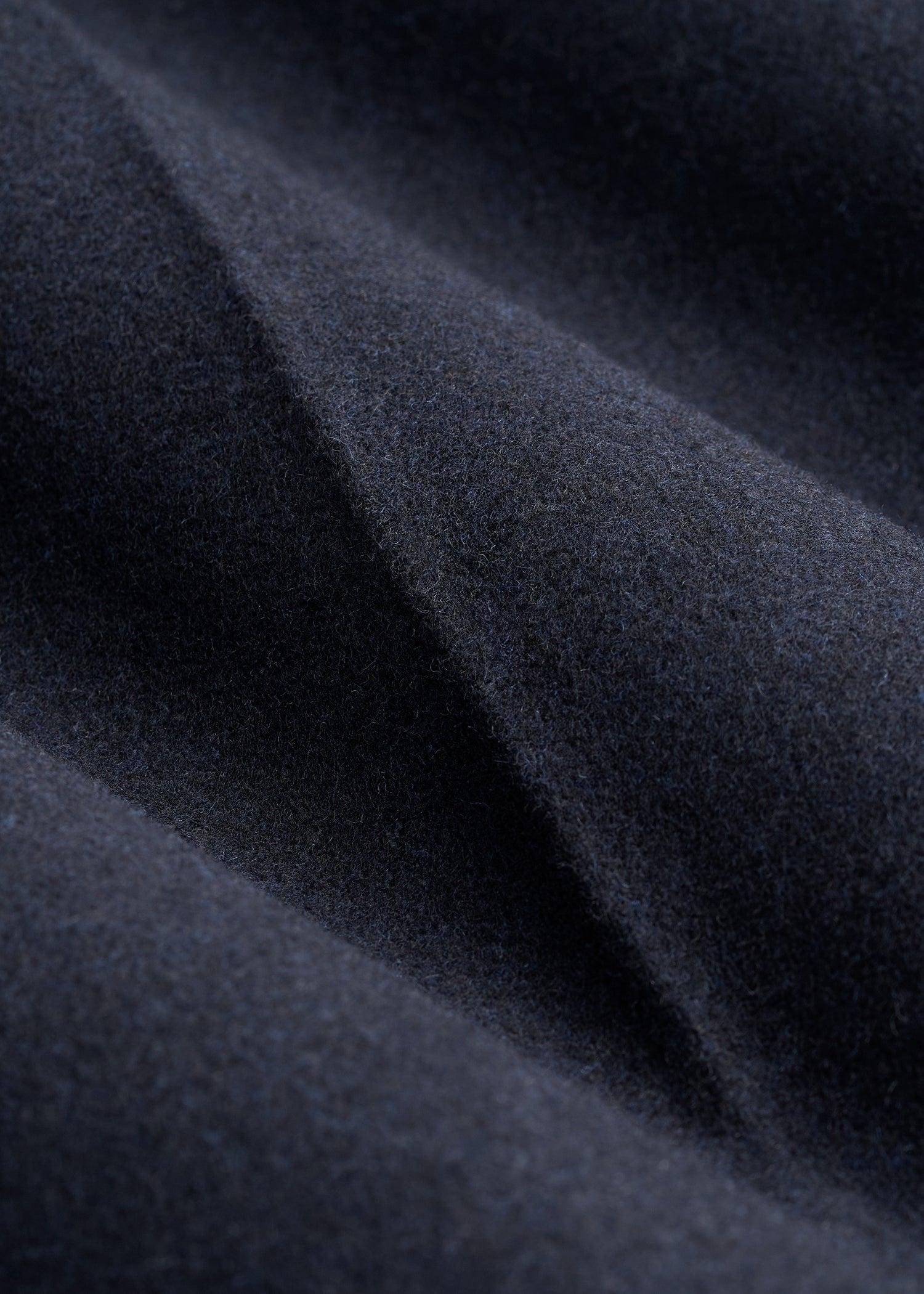 Wool Blend Dress Pants for Tall Men in Raven Blue Male Product Image