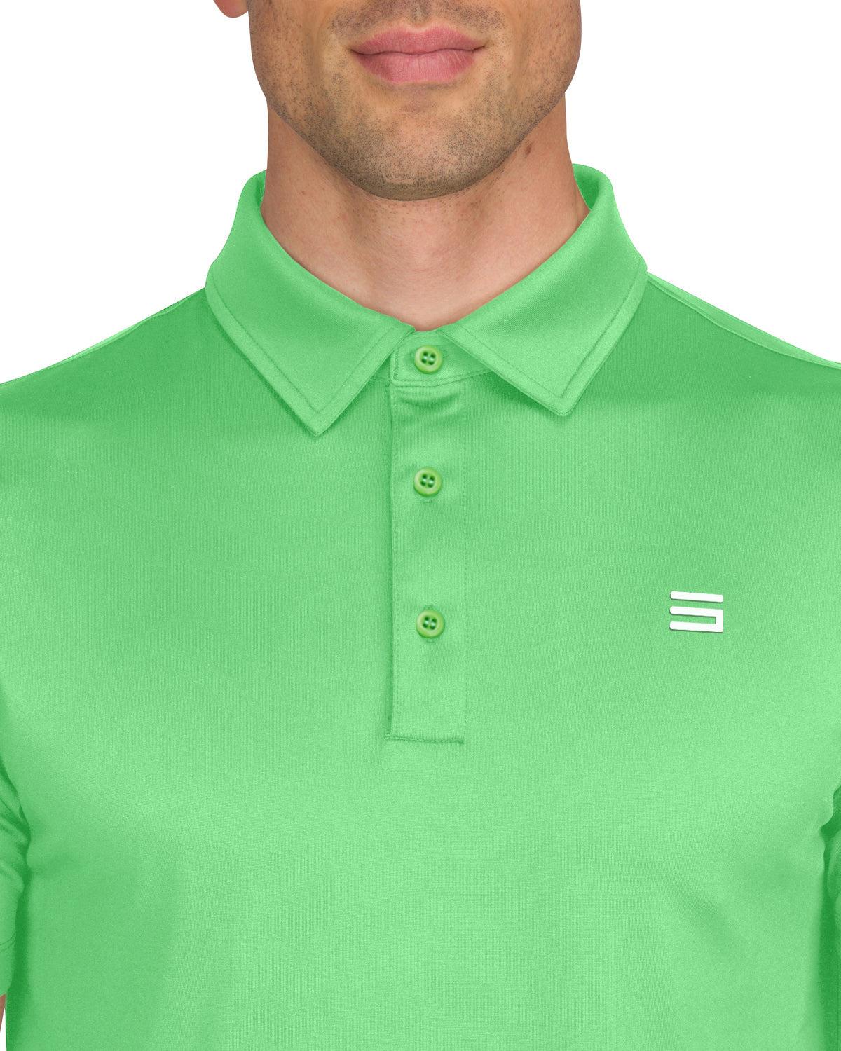 Three Sixty Six Men’s Untucked Golf Polo - The Perfect Length Male Product Image