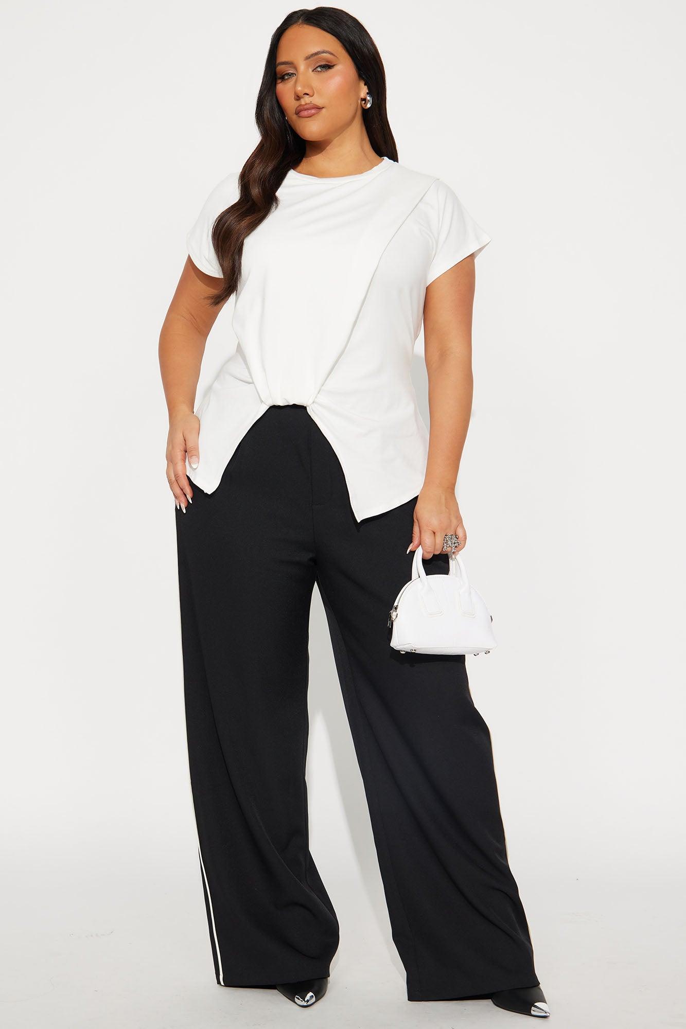 Honesty Short Sleeve Top - Off White Female Product Image