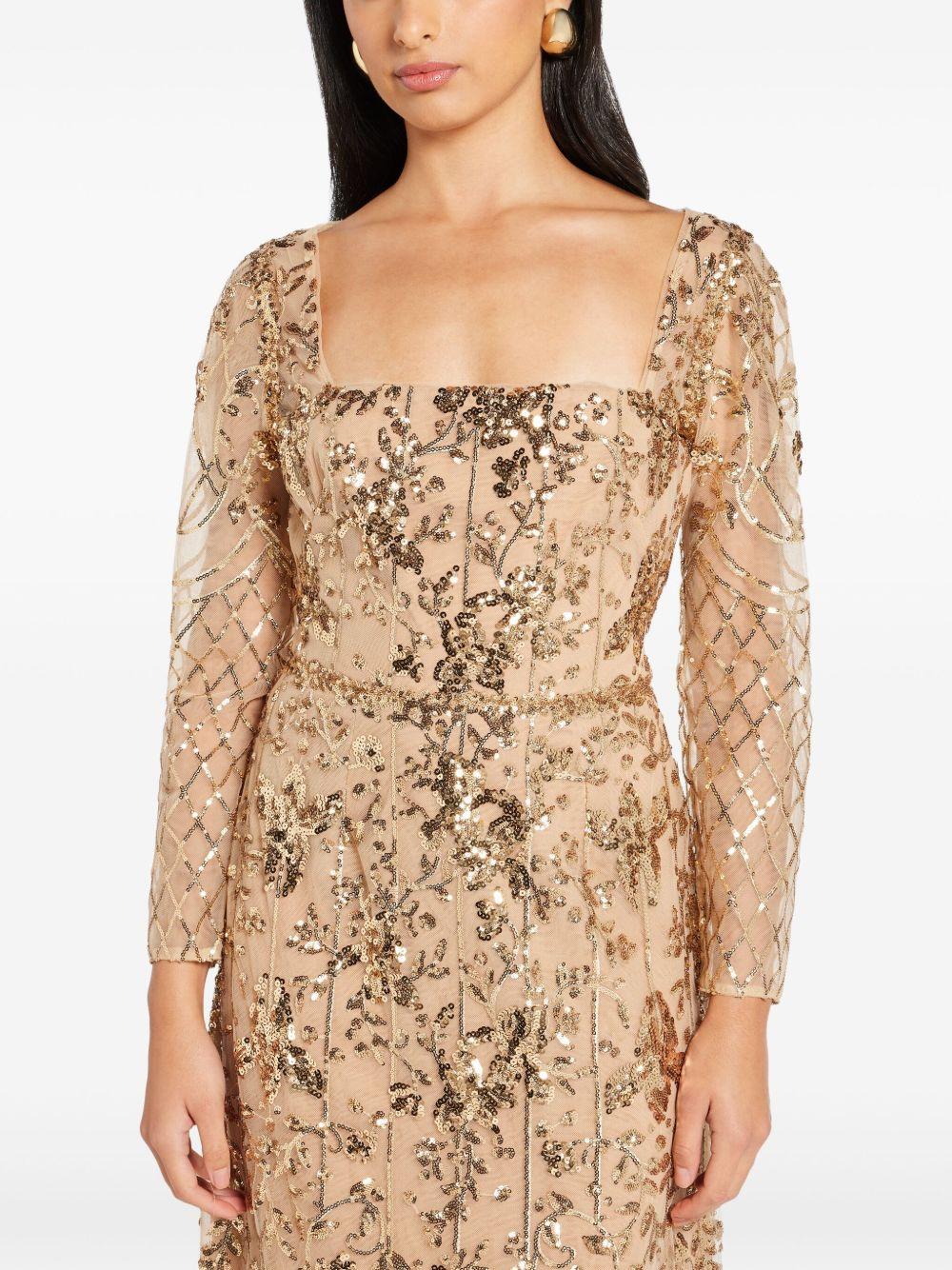 sequinned gown Product Image