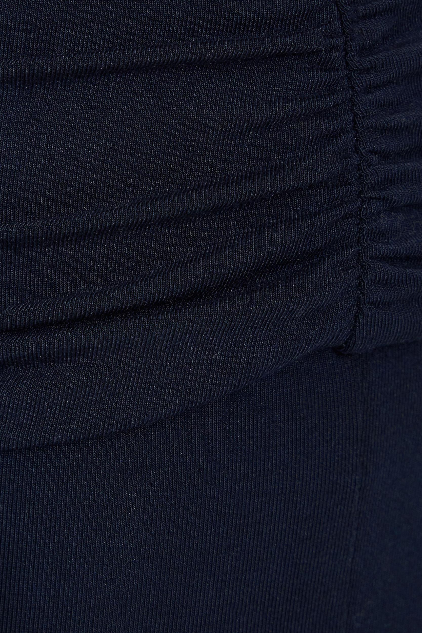 Fold Over Flare Knit Pants Product Image