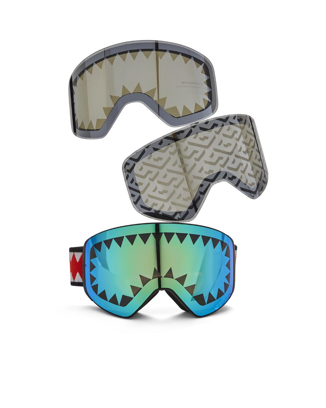 SKY HIGH SEEKERS ARCTIC SKI GOGGLES (3 INTERCHANGEABLE LENSES) Product Image