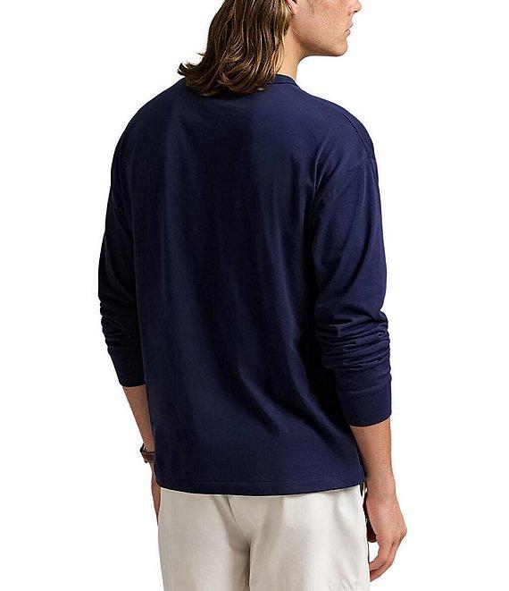 Polo Ralph Lauren Classic Fit Logo Jersey Long Sleeve T-Shirt Product Image