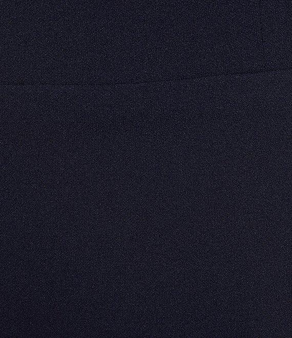 Next Up Short Flutter Sleeve V-Neck Back Twist Cut Out Loop And Button Solid Dress Product Image