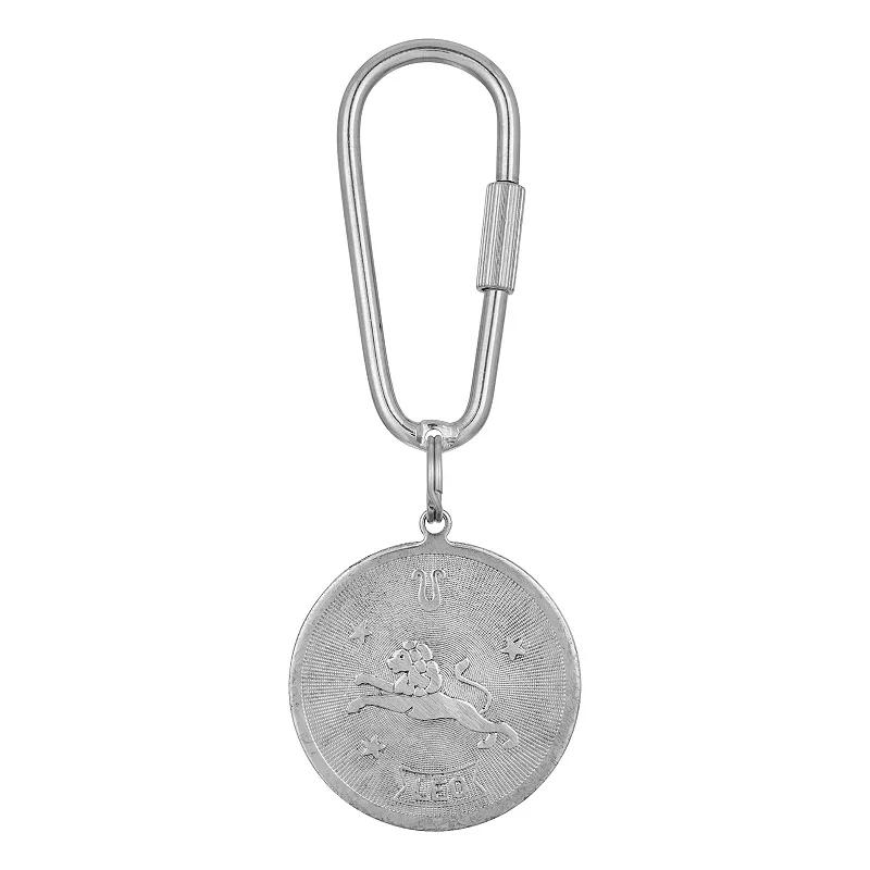 1928 Silver Tone Sagittarius Key Fob Product Image