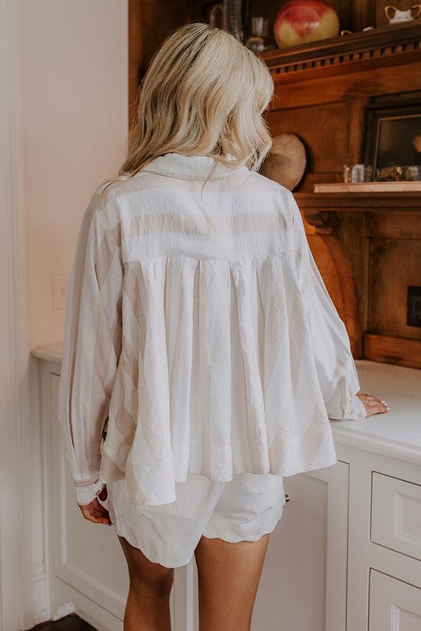 Dockside Meetup Stripe Button Up Product Image