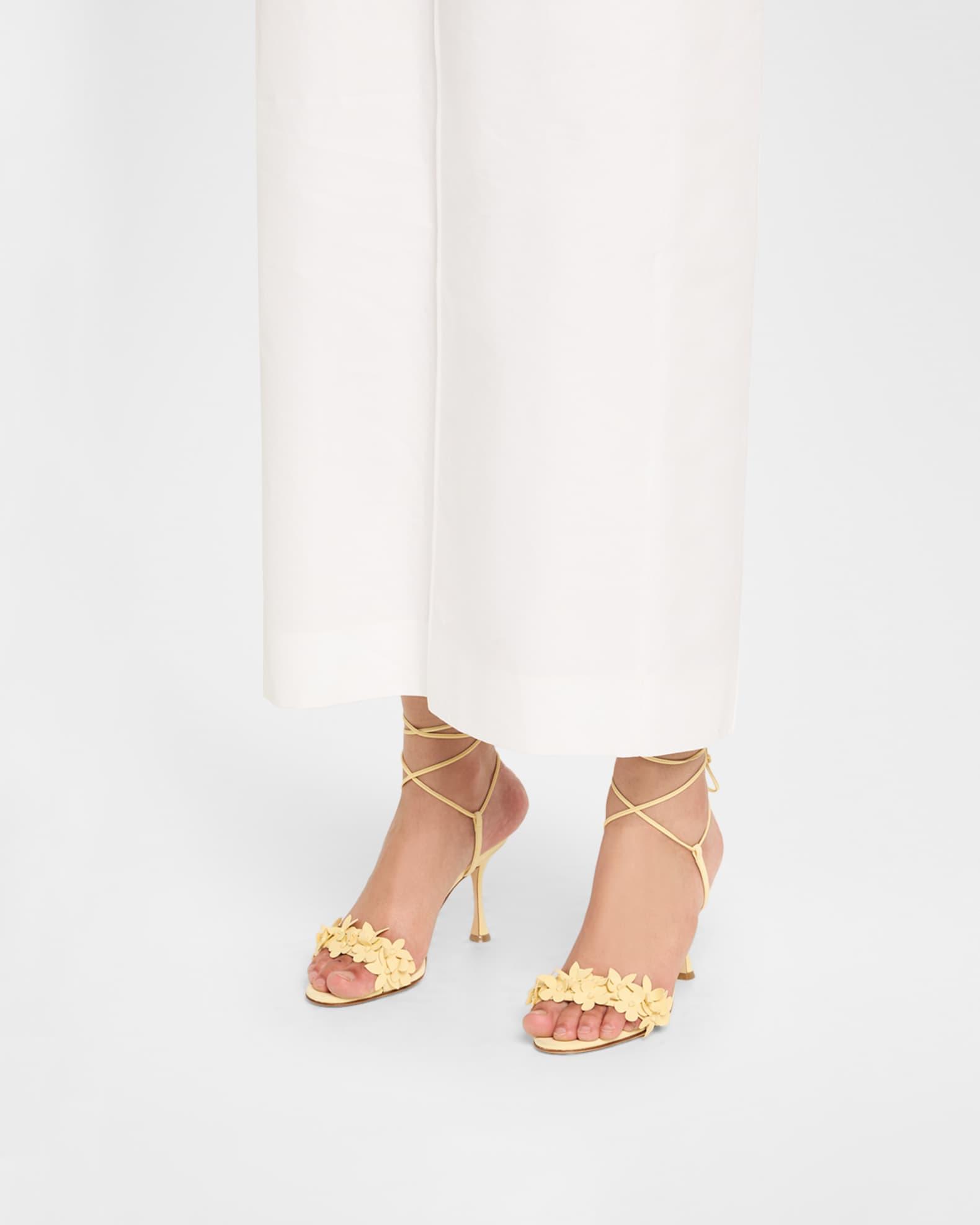 Anista Suede Ankle-Wrap Sandals Product Image