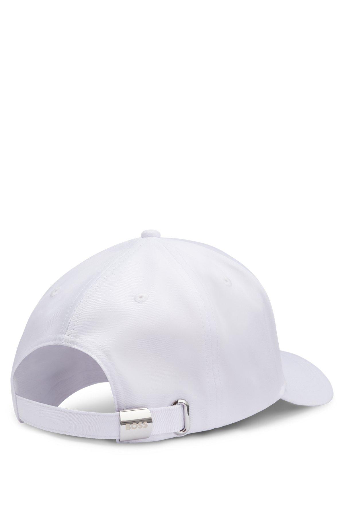 Logo cap in lustrous twill with country-flag badge Product Image