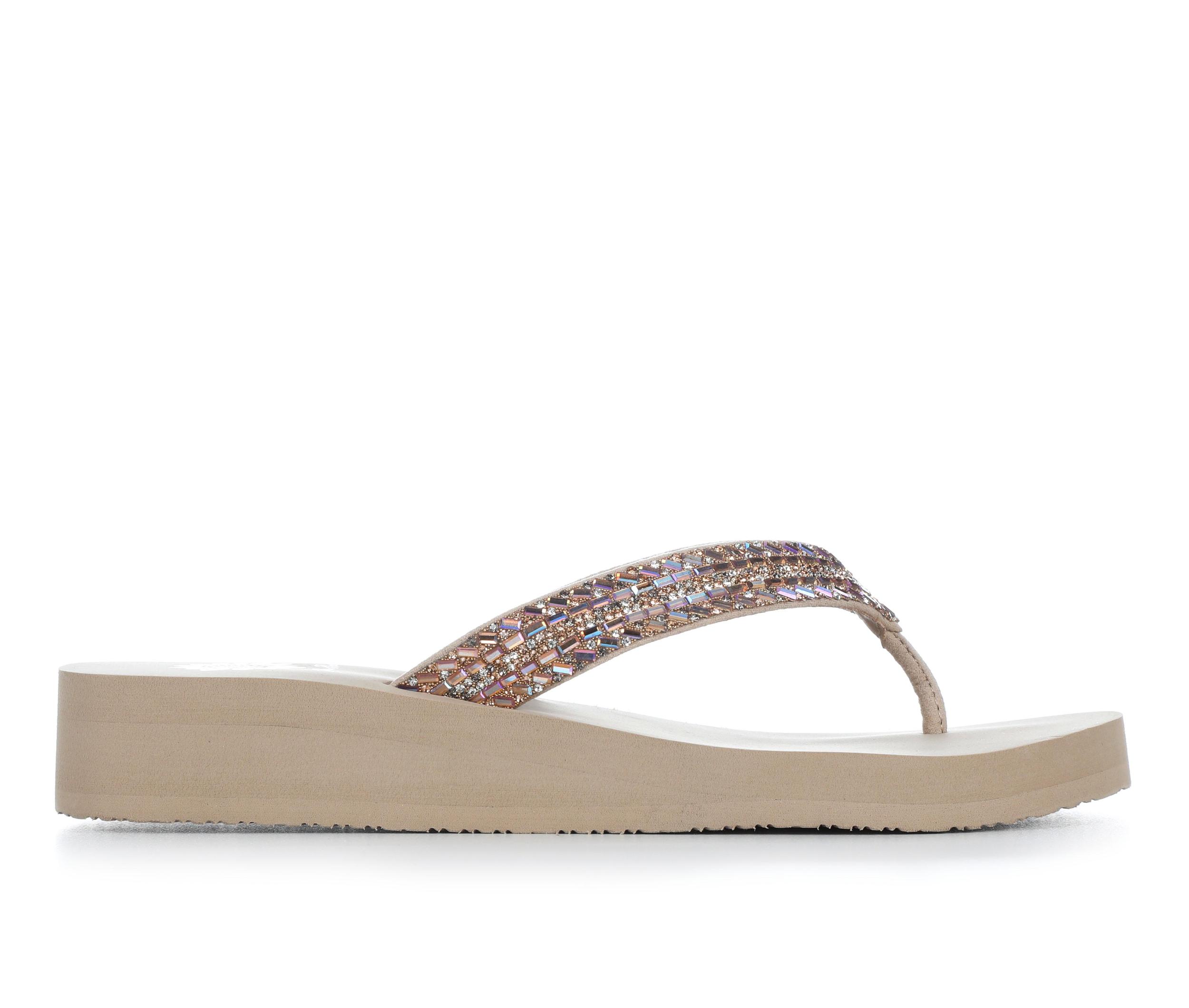 Women's Yellow Box Jovina Wedge Flip-Flops Product Image