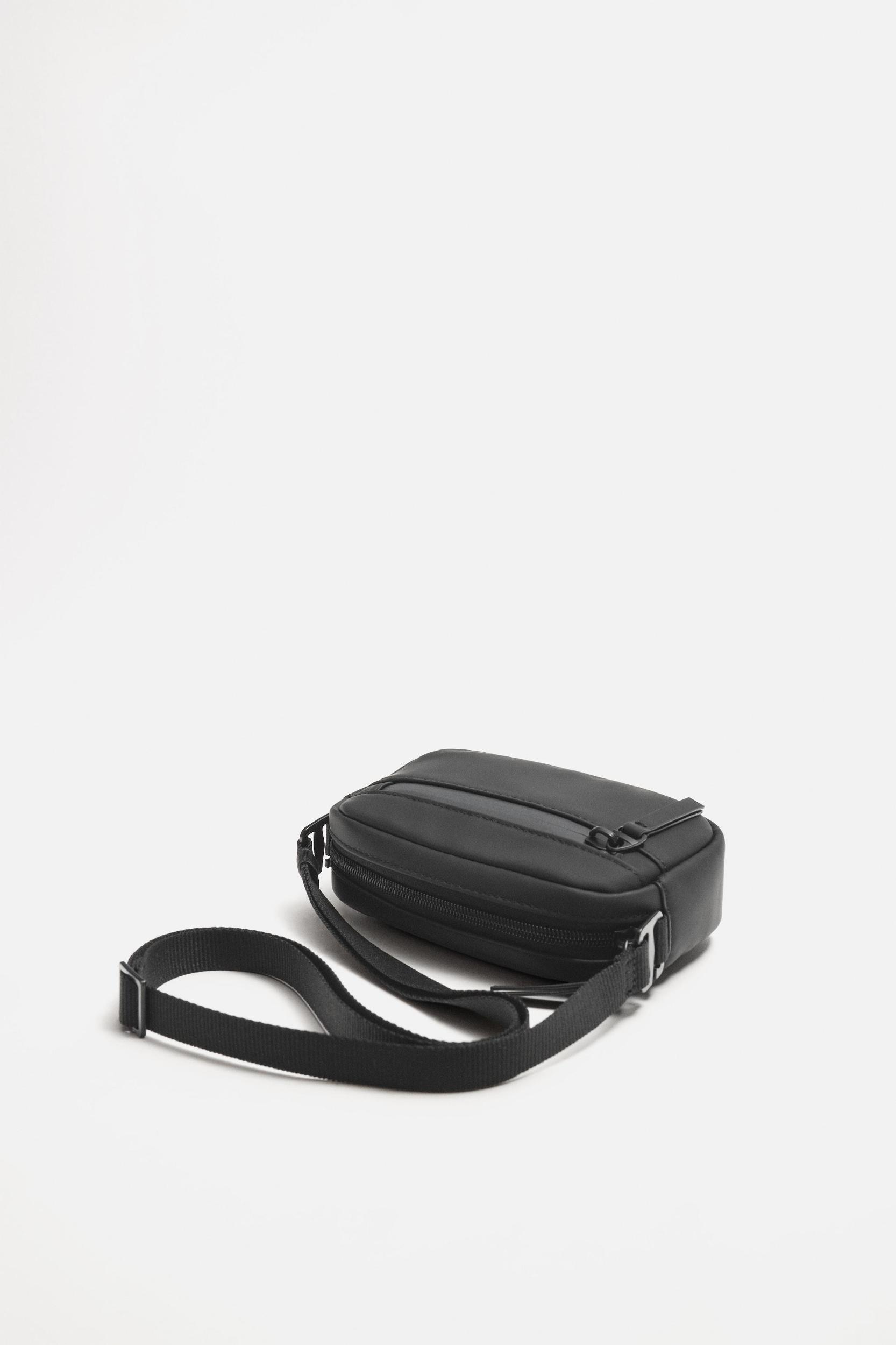 RUBBERIZED CROSSBODY BAG Product Image