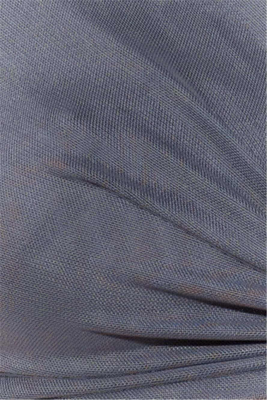 Energy For You Mesh Crop Top Grey Product Image