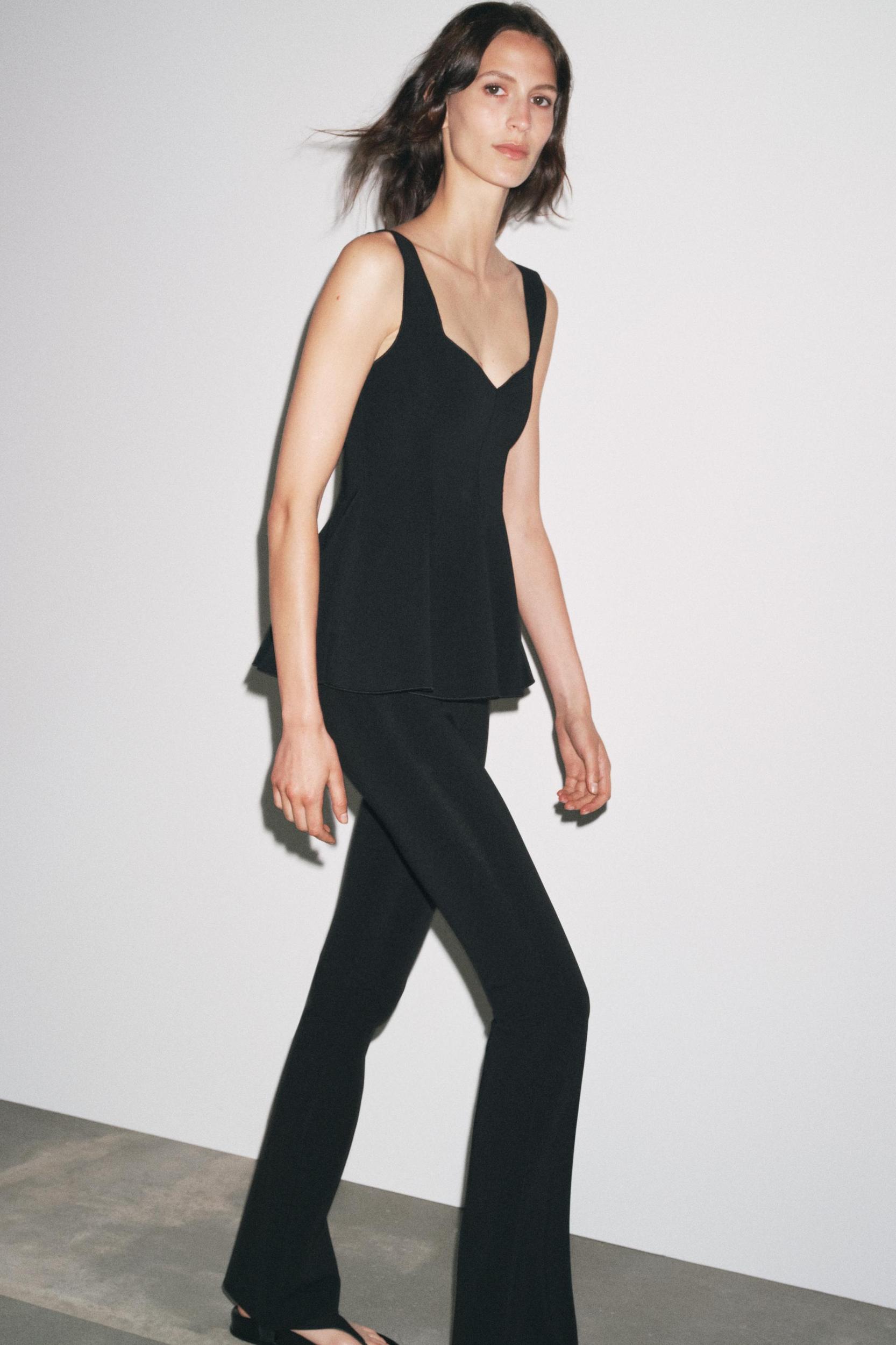 STRETCH FLARE PANTS Product Image