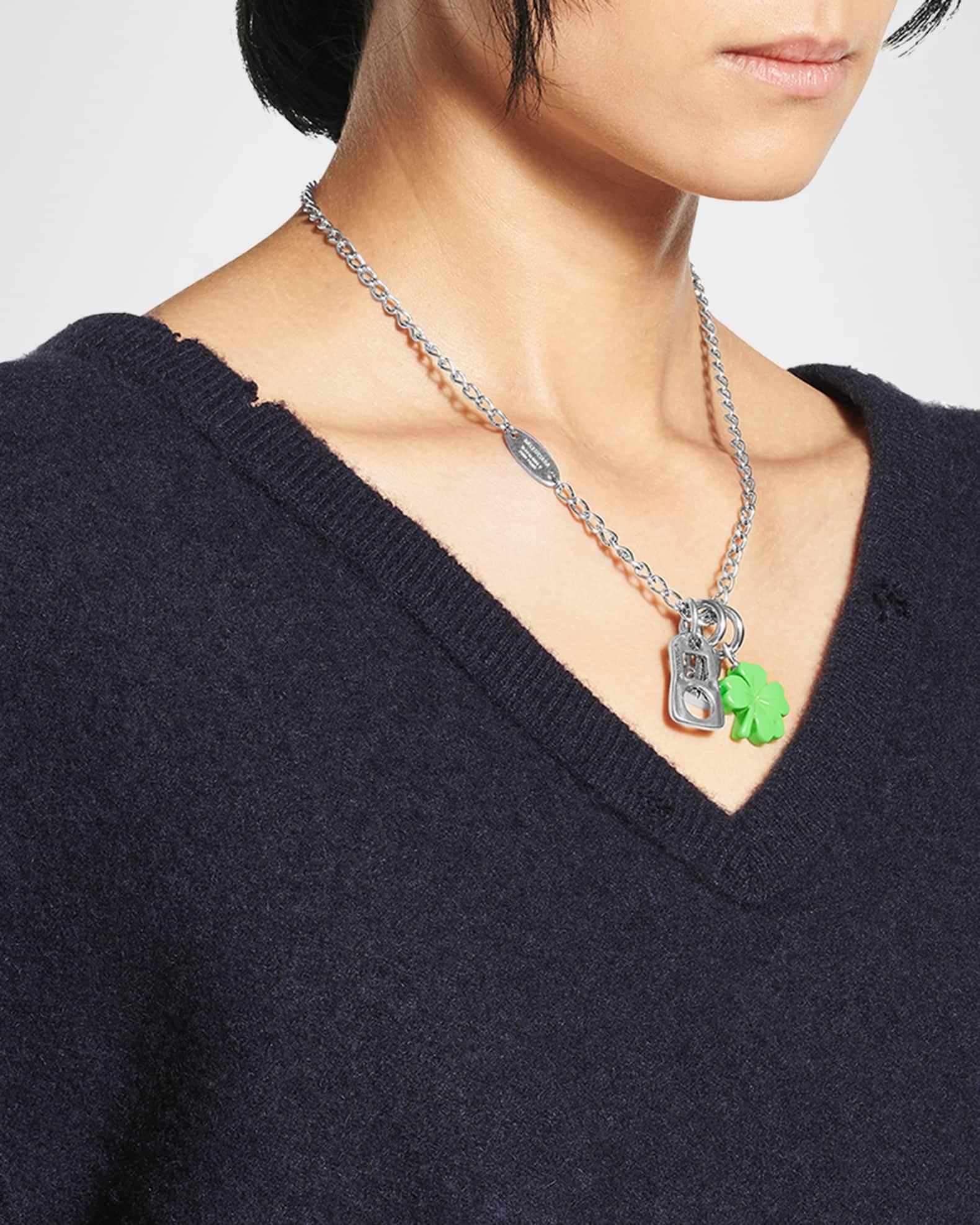 Carousel Clover Collector Charm Necklace Product Image