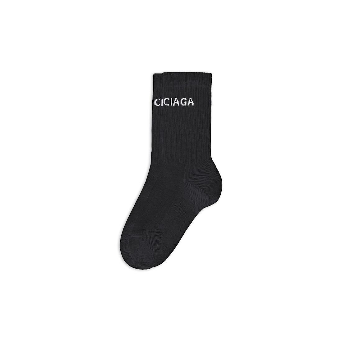 Men's Balenciaga Socks in Black Product Image
