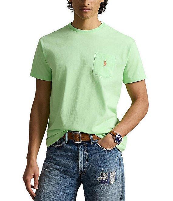 Polo Ralph Lauren Classic Fit Jersey Short Sleeve Pocket T-Shirt Product Image