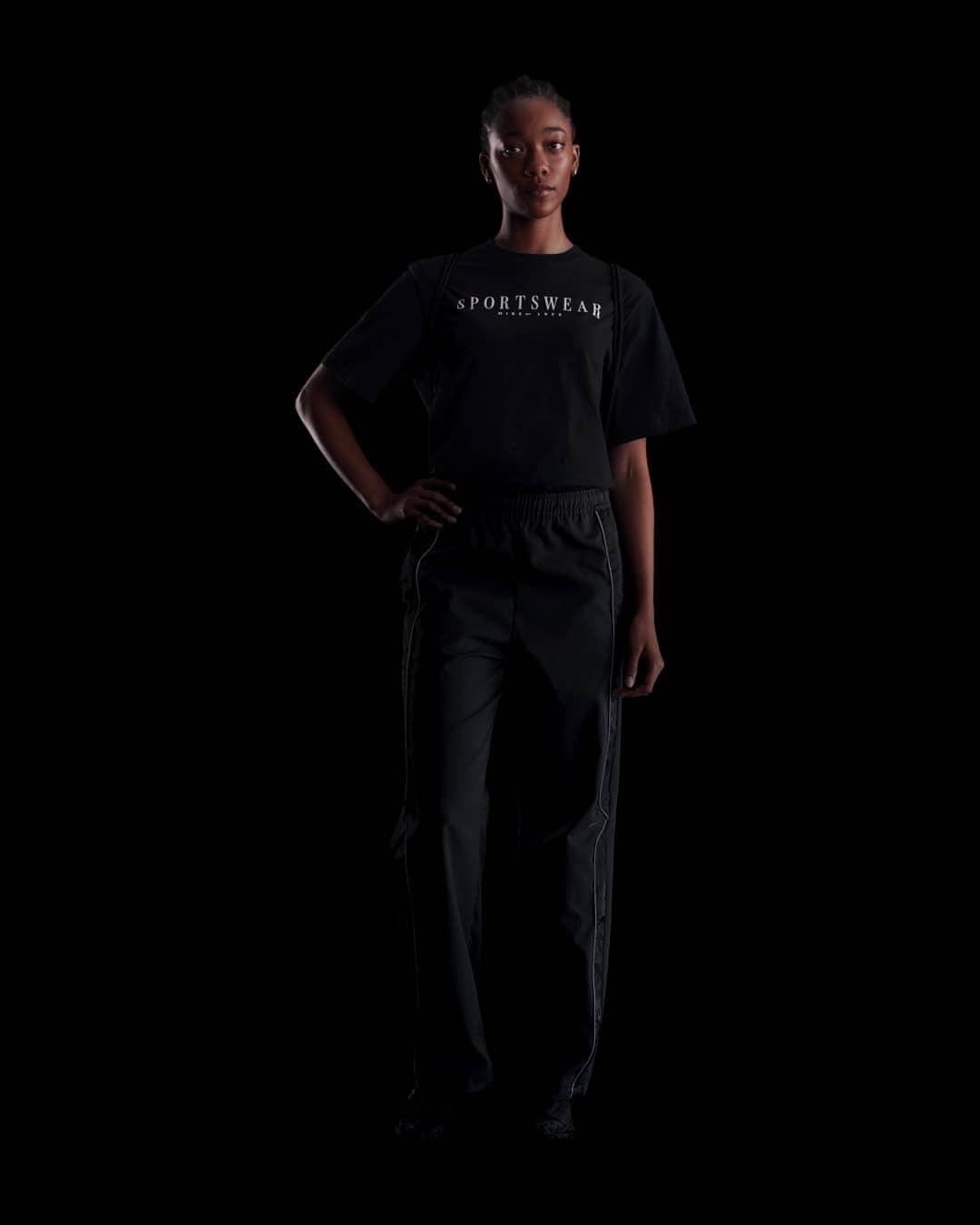 Womens Nike Sportswear Boxy T-Shirt | HV4653-010 Product Image