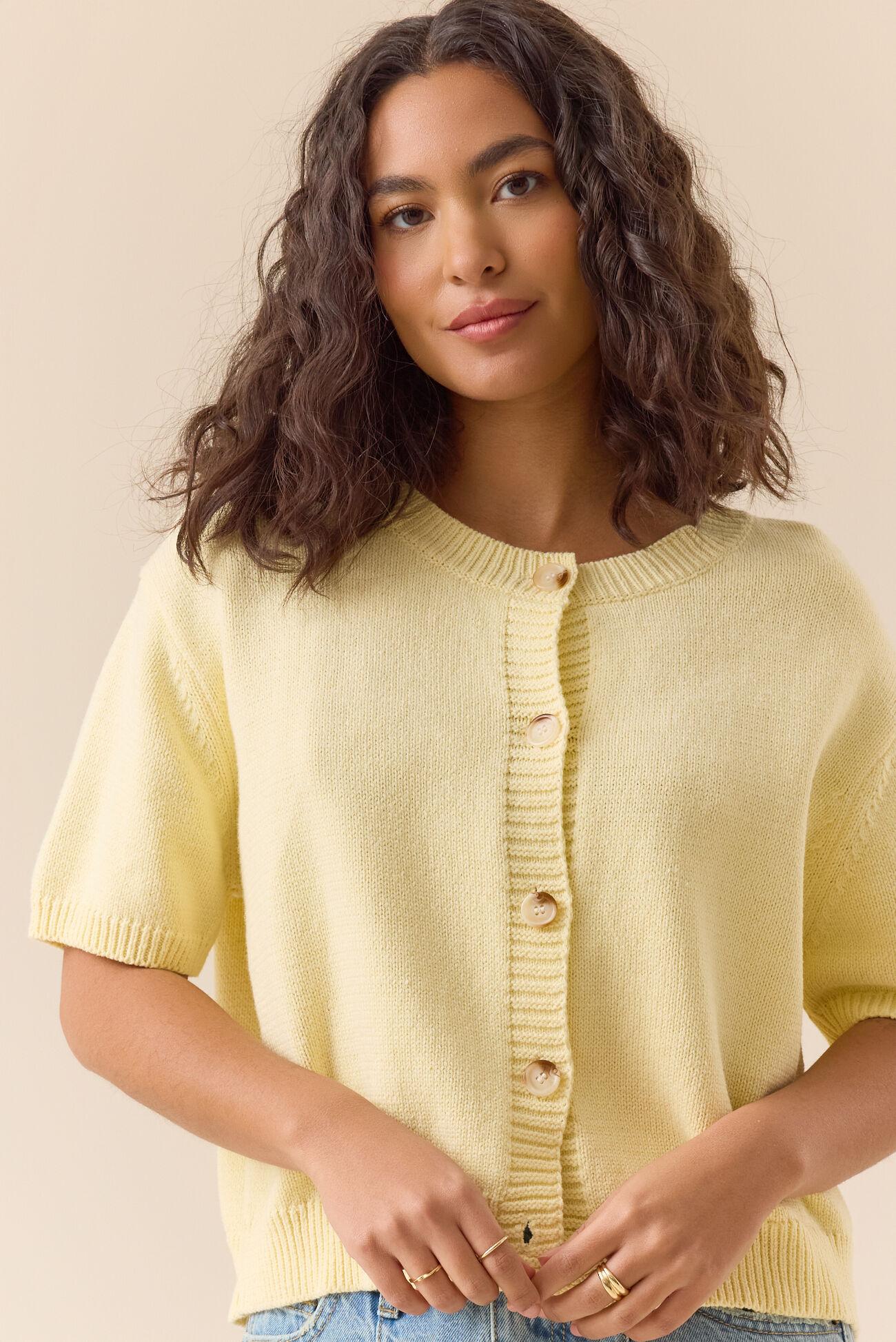 Rosie Short Sleeve Cardigan Product Image