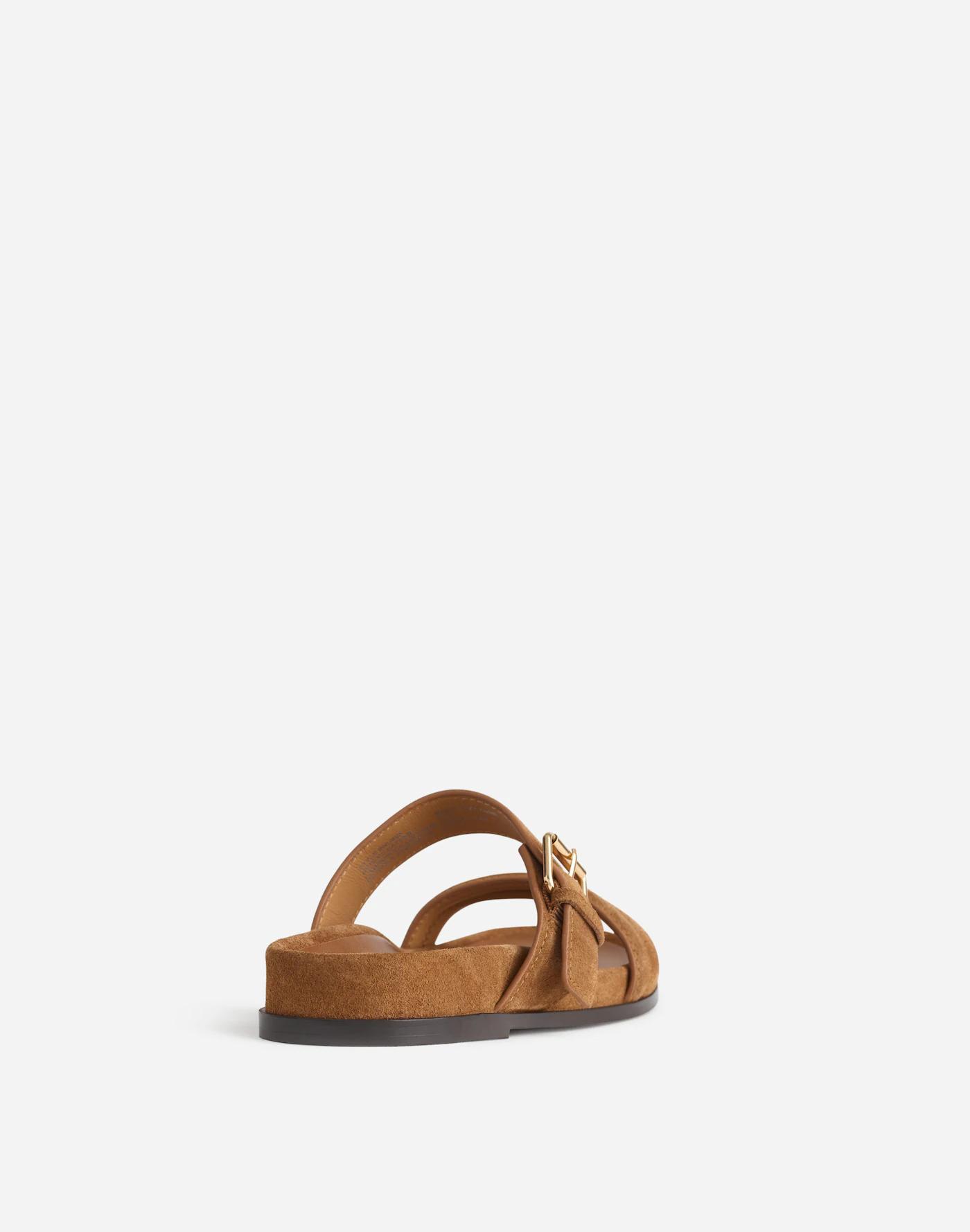 The Dara Double-Strap Slide Sandal Product Image