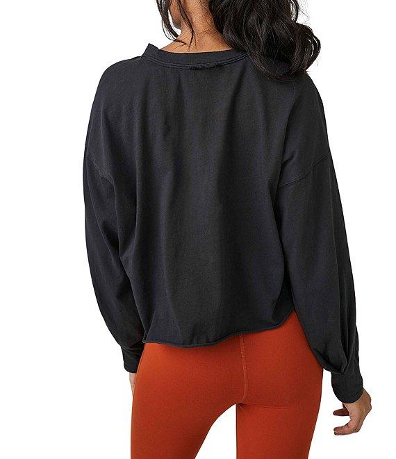 Free People FP Movement Inspire Layer Cropped Long Sleeve Shirt Product Image