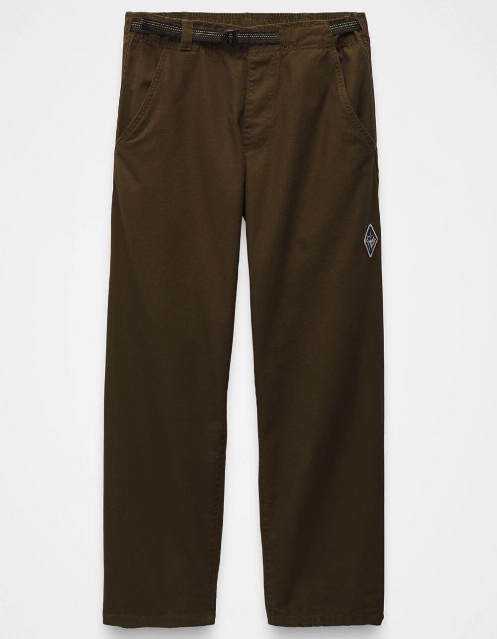 PRANA Voyaged Mens Relaxed Straight Pants - TAN Product Image