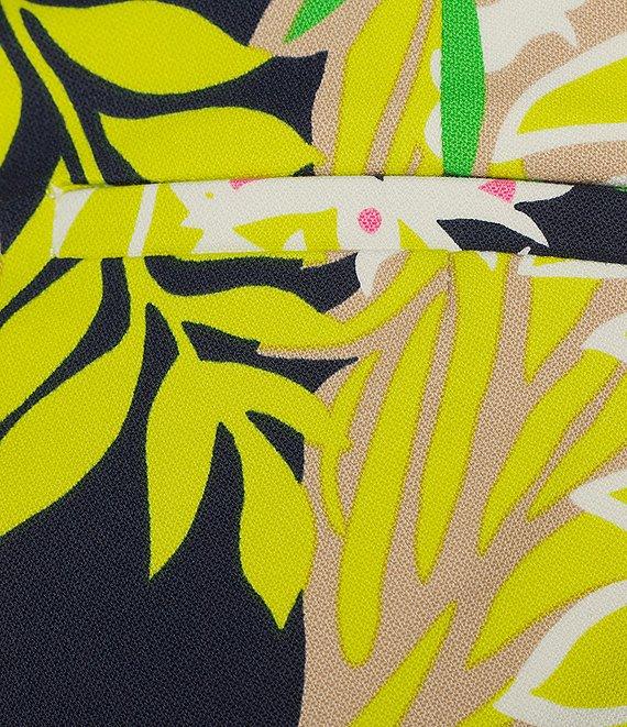 Trina Turk Break Point Stripe Square Neck Sleeveless Cami Product Image