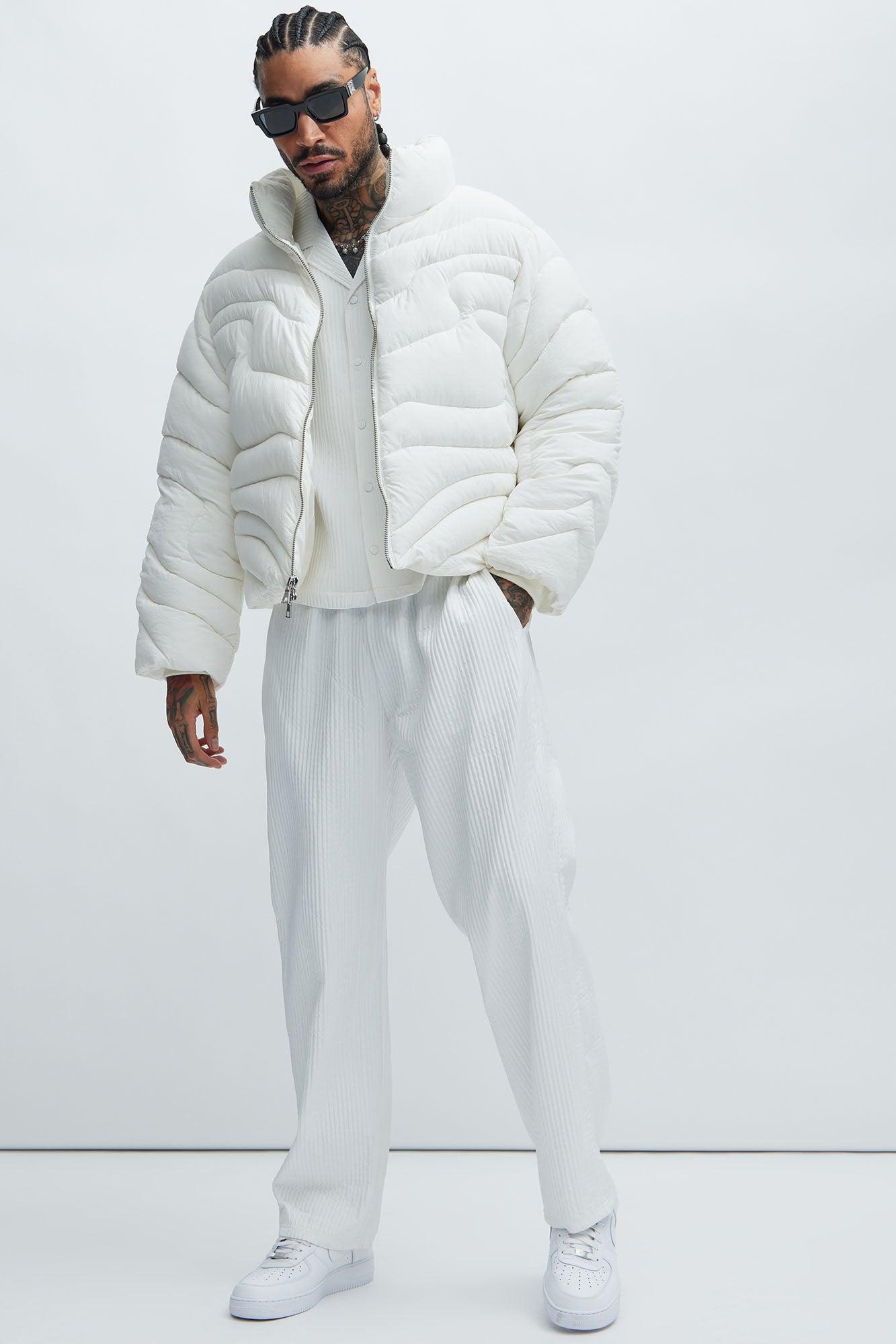 Willow Quilted Jacket - White Product Image