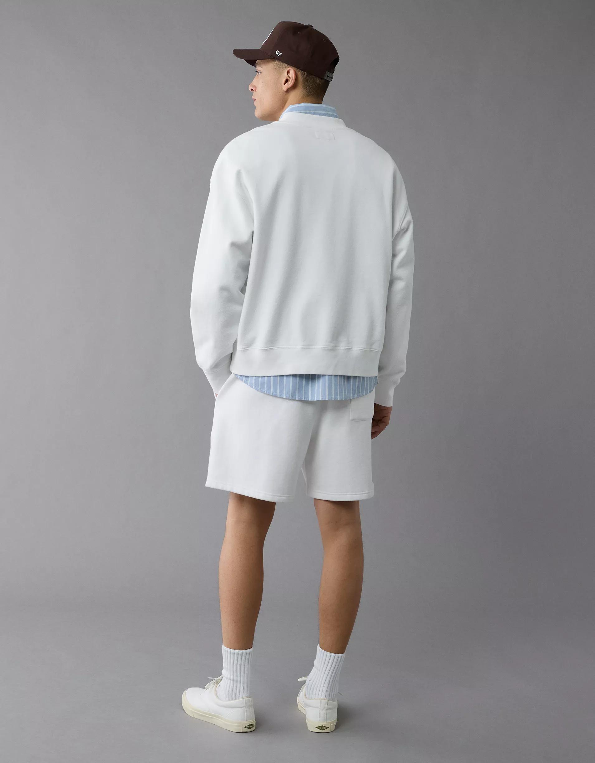 AE Henley Sweatshirt Product Image