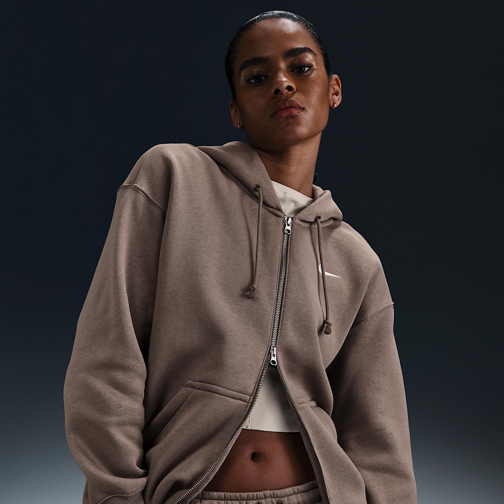 Nike Sportswear Phoenix Fleece Women's Oversized Full-Zip Hoodie Product Image