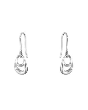 Georg Jensen Sterling Silver Offspring Drop Earrings Product Image